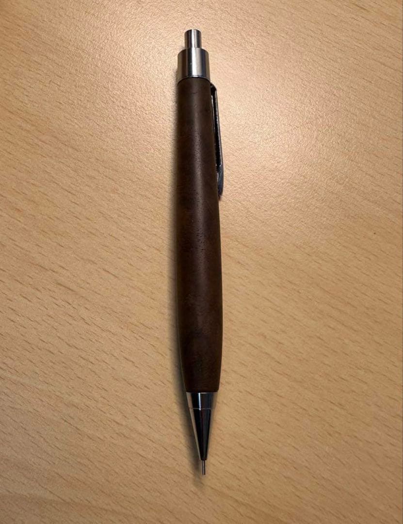 クラフトエー　シャープペンシルII クラロウォールナット瘤杢0.5 クラフトA