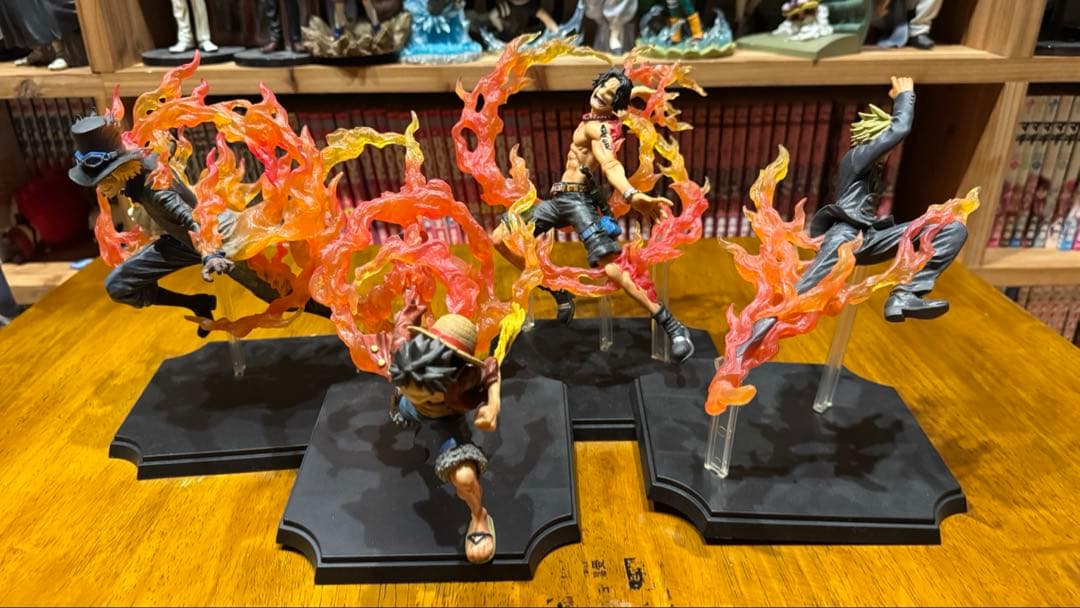 ワンピース 一番くじ 匠ノ系譜 サボ エース ルフィ サンジ