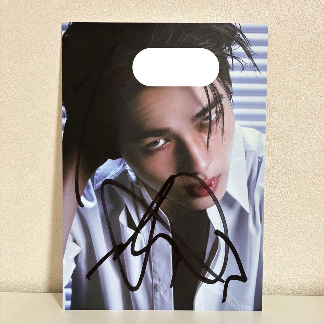 ENHYPEN サイン会 直筆サイン DESIRE：UNLEASH ニキ