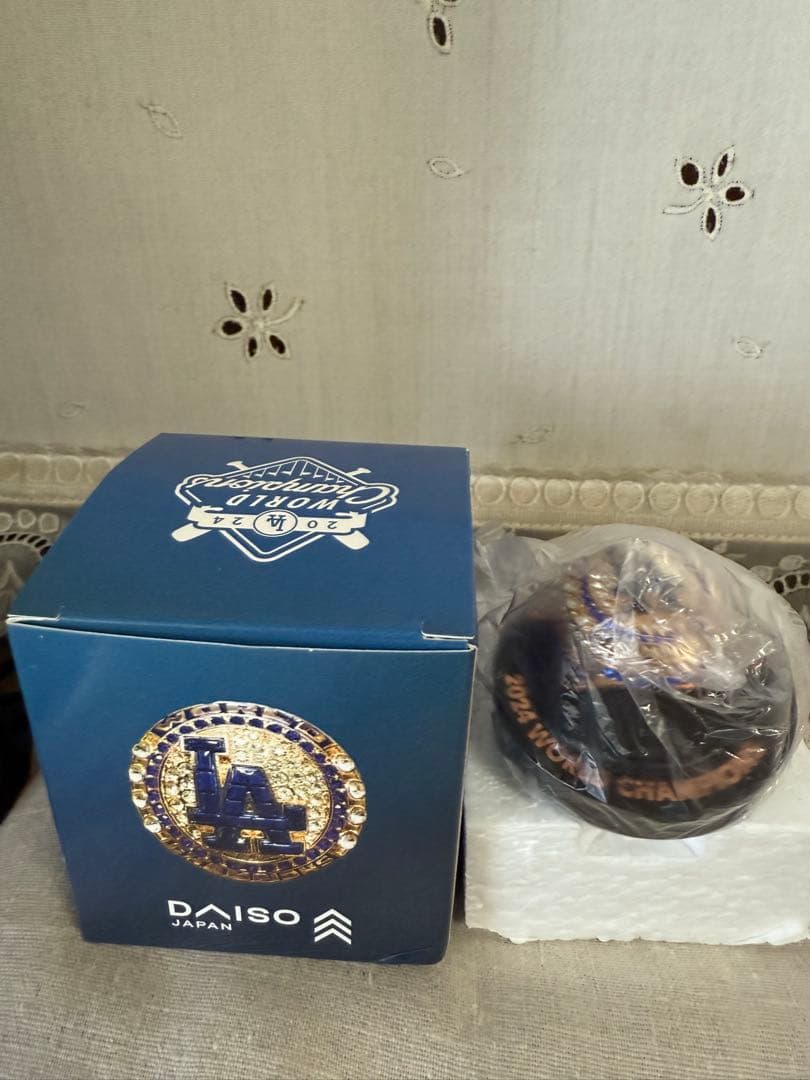 大谷翔平　2024ワールドチャンピオンリングレプリカ　8月6日配布品