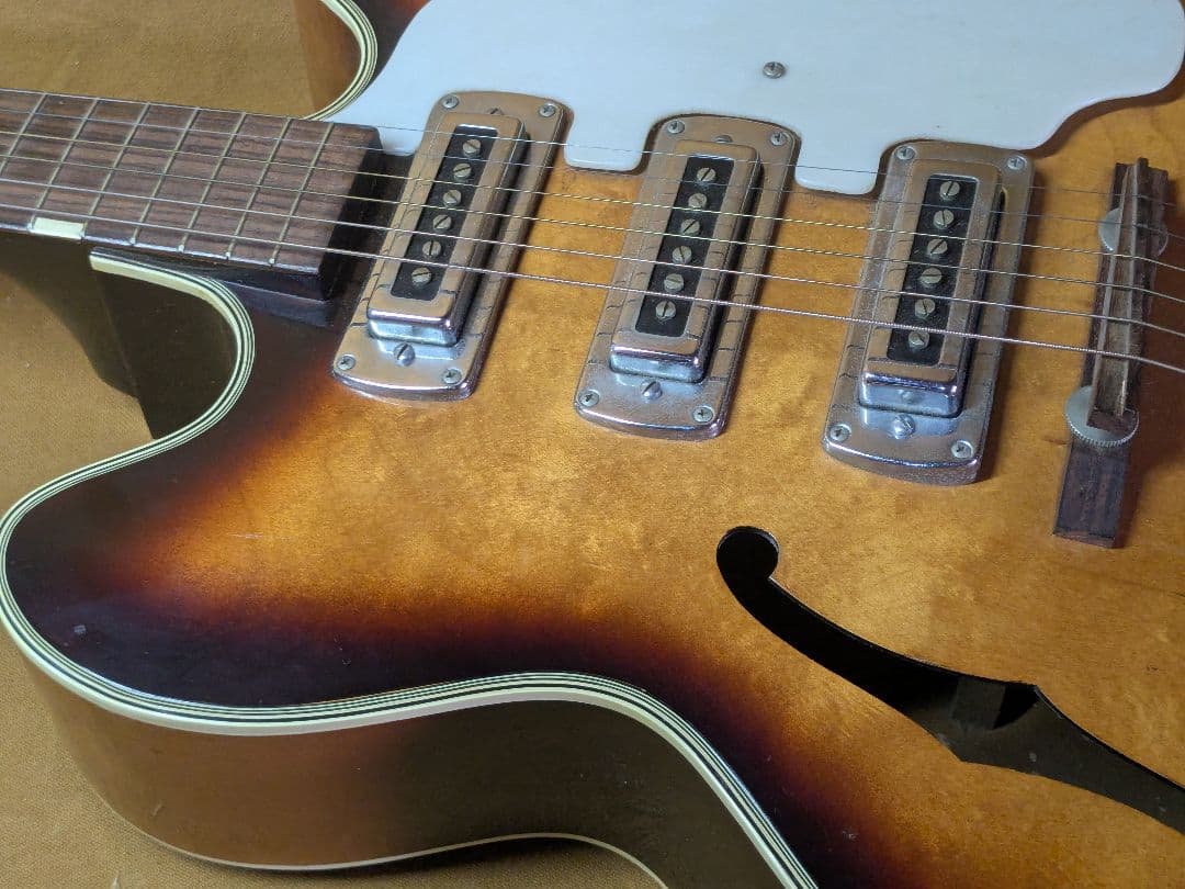 Y*様 テスコ　ep-17 TEISCO　EP-17 エレキギター　フルアコ　ジ