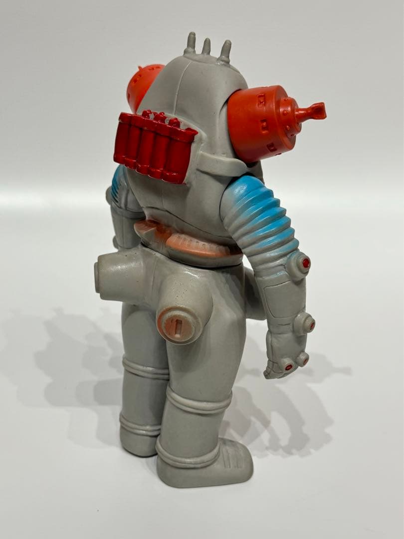 【秘蔵】マルサン　ブルマァク移行期　ソフビ　キングジョー　補修なし　当時物