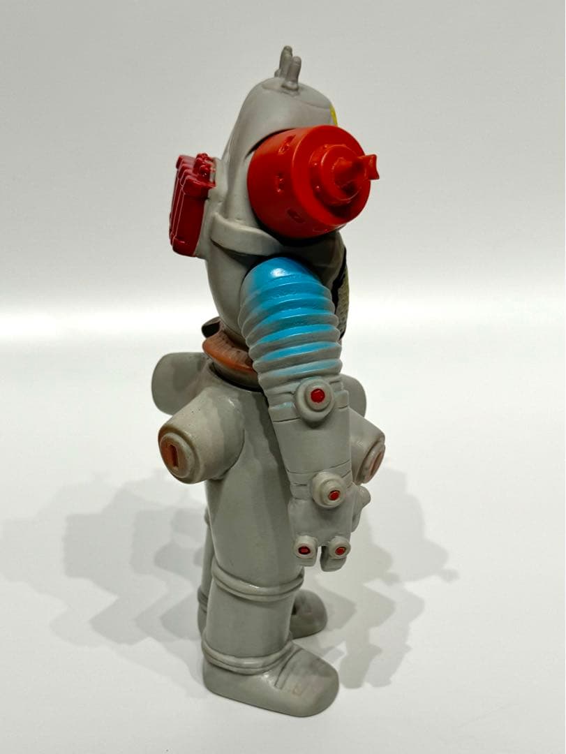 【秘蔵】マルサン　ブルマァク移行期　ソフビ　キングジョー　補修なし　当時物