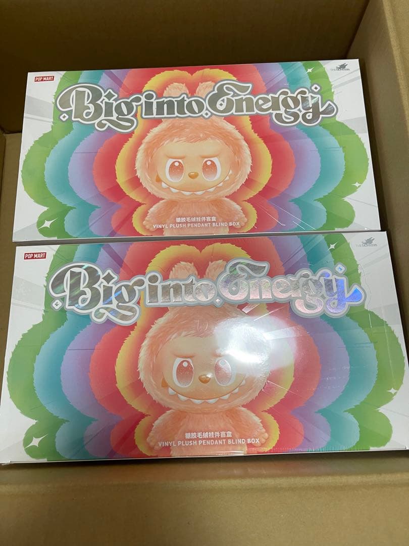 正規品・未開封 Labubu Big into Energyアソートボックスx2