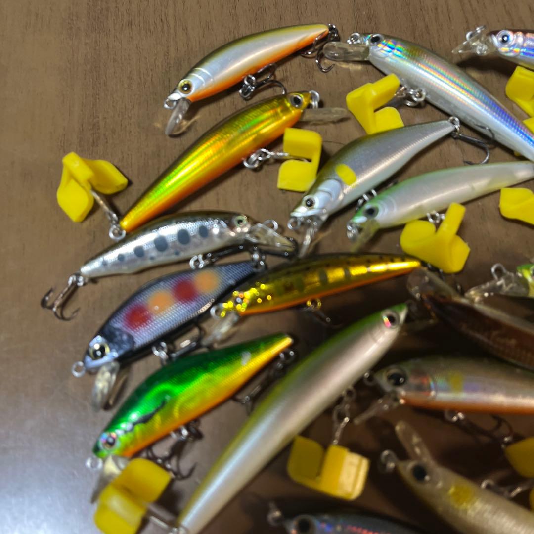 渓流　トラウト　ミノーセット　美品　ヤマメ　イワナ　ハンプバック