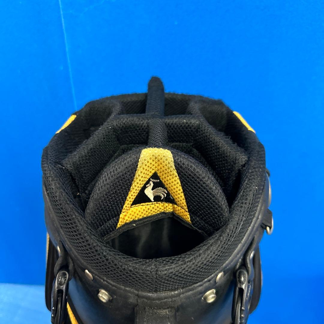 le Coq Sportif キャディバッグ イエロー/ブラック