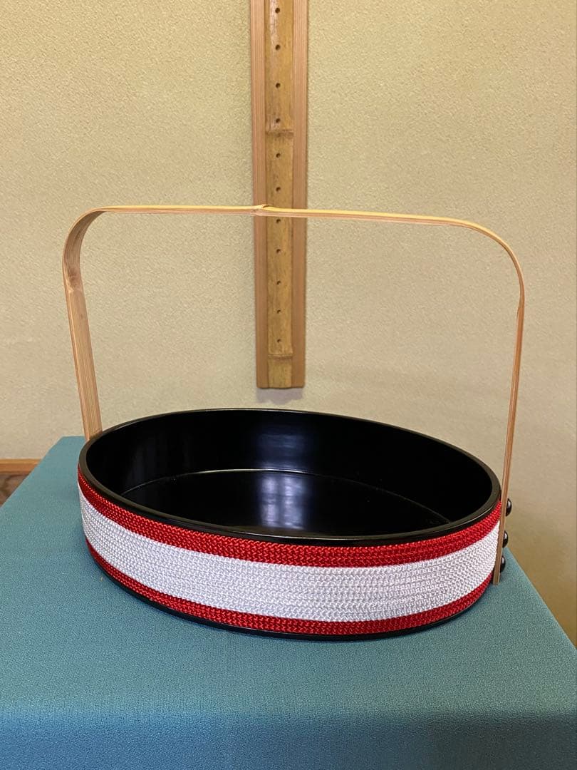 【本日限定】茶道具/煙草盆 莨盆 手付 組紐 鵬雲斎好 茶道