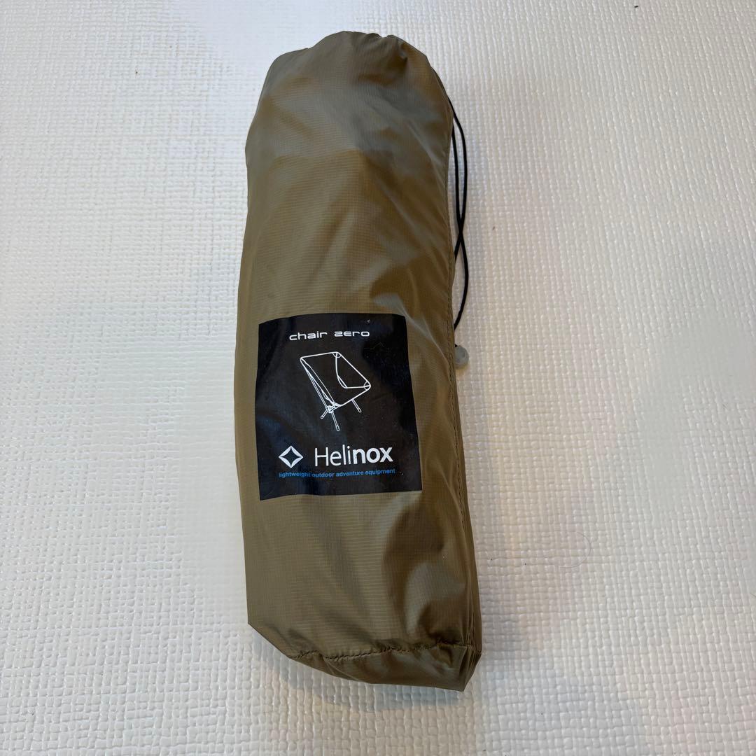ヘリノックス　チェアゼロ　サンド