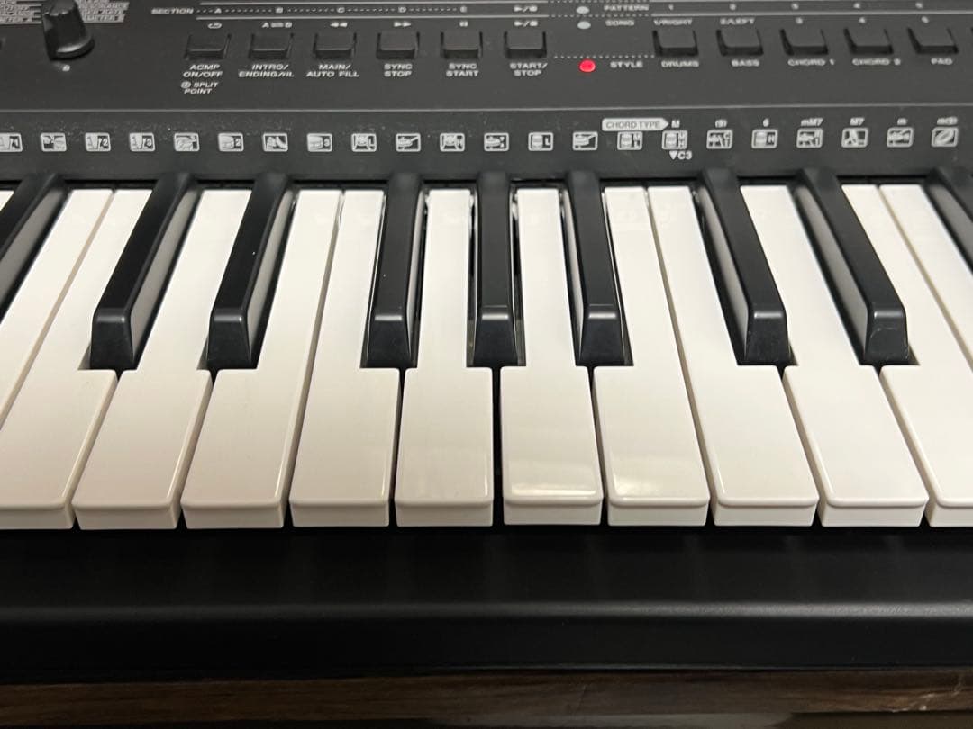 即発送 YAMAHA PSR-E453 61鍵　アダプター　スタンド カバー付き