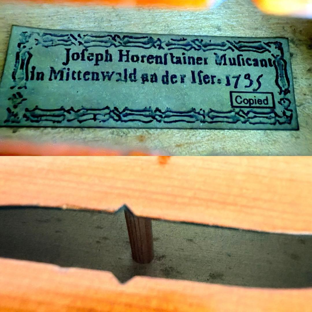 【希少】Jofeph Horenl Tainer ヴァイオリン 1795年製