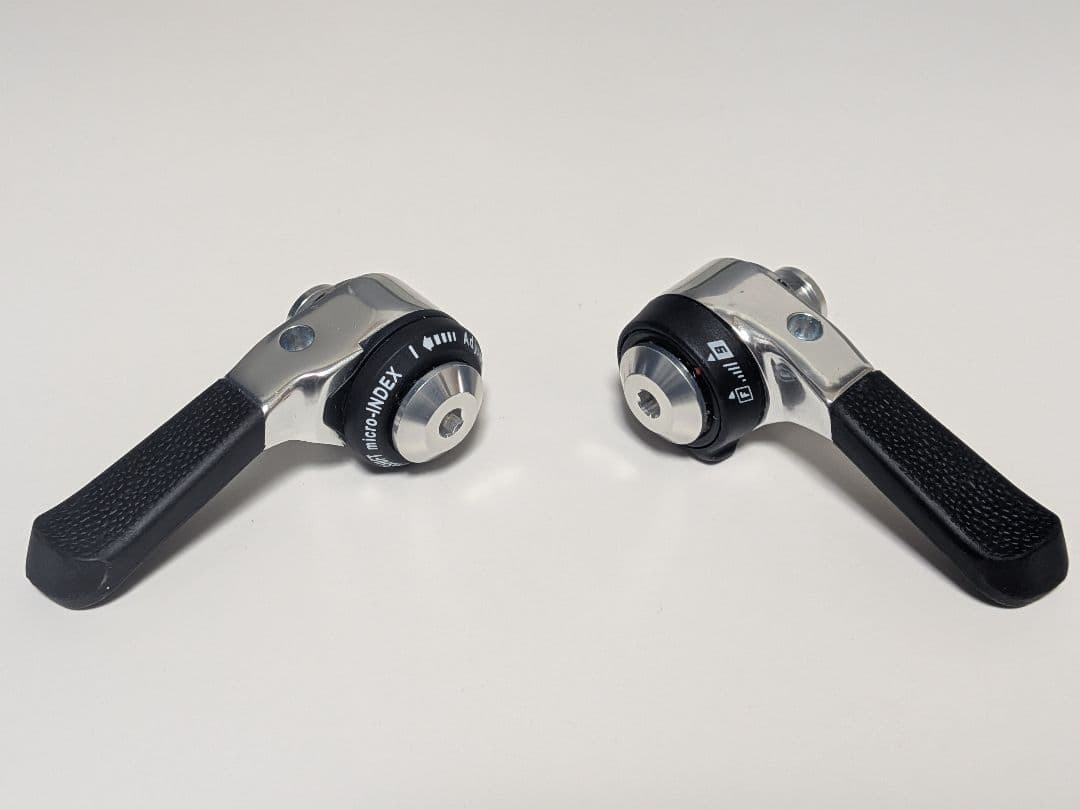 パーツ MICRO SHIFT Bar End Shifters - 2/3x9