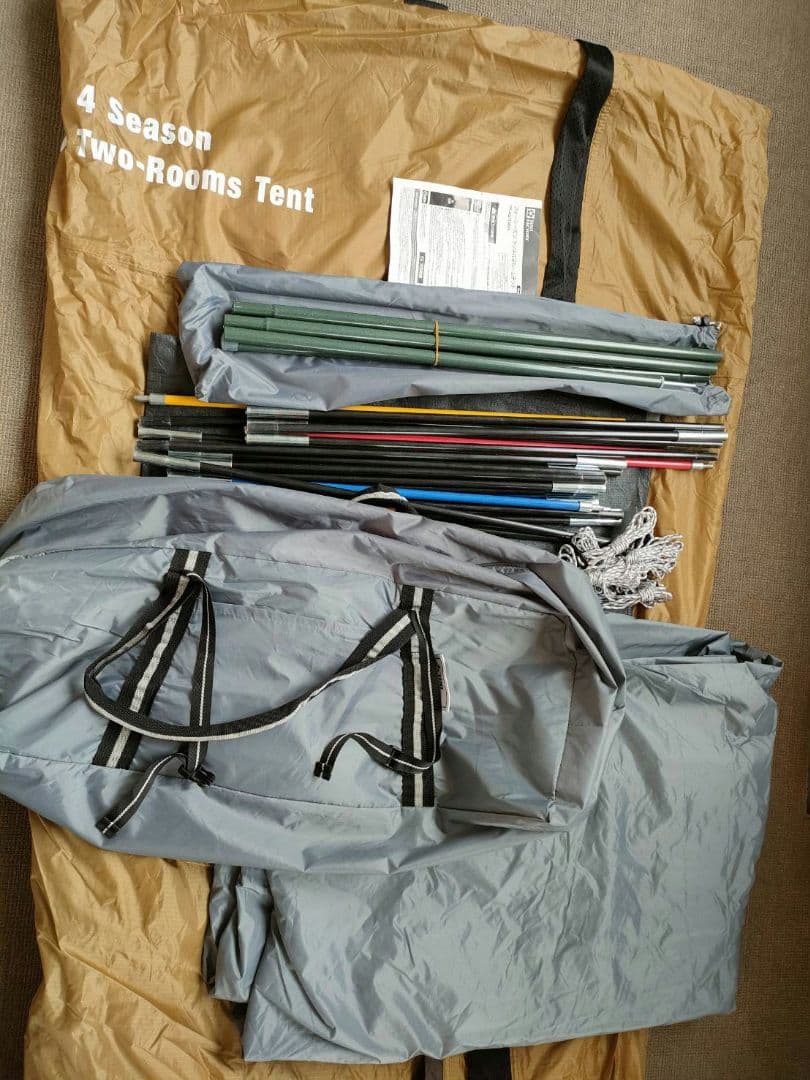 TENT FACTORY キャンプテント ベージュ