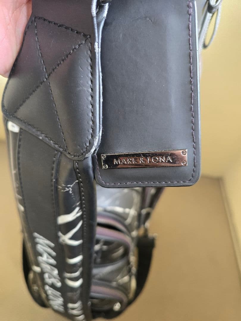 マークアンドロナ　キャディバッグ、ヘッドカバーセット