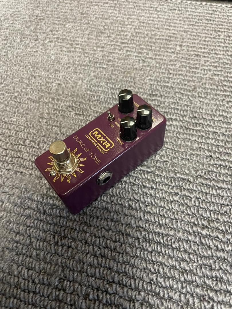 MXR DUKE OF TONE OVERDRIVE　美品