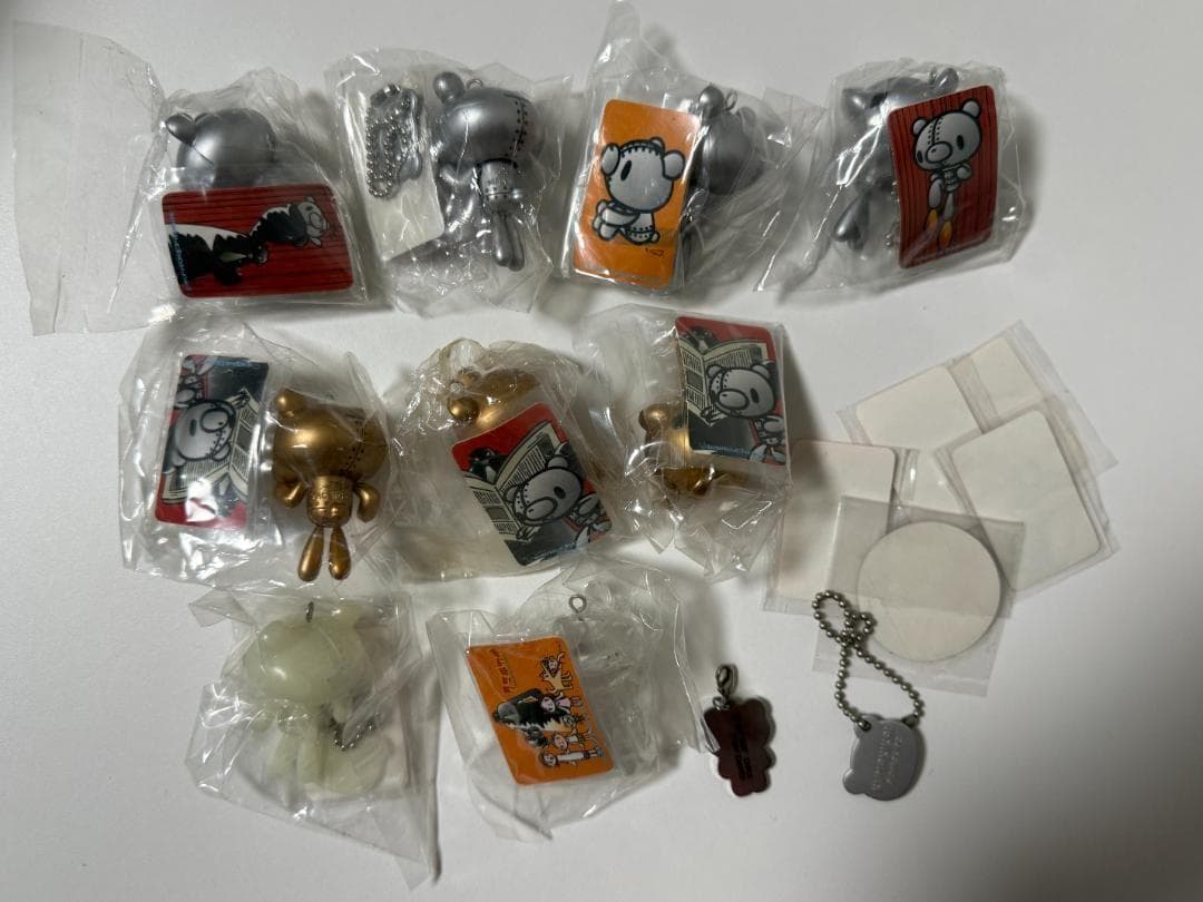 【新品・未使用】クマキカイシリーズ ぷらんぷらんキーチェーン等 byグルーミー