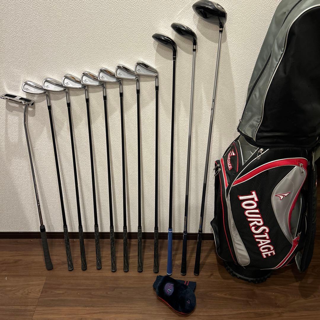 ViQツアーステージ　メンズ R １１本　右利き　ゴルフセット