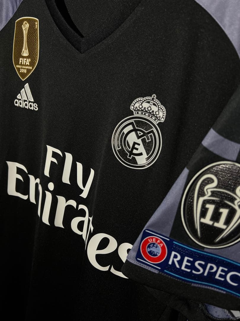 【正規品】ロナウド ＃７ レアル・マドリード１６／１７CL仕様 (3RD)