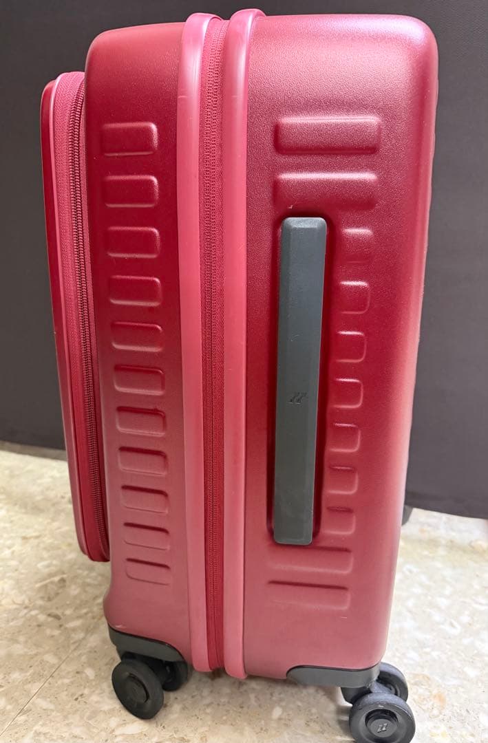 LOJEL バーガンディ キャリーカート 拡張 機内持ち込み可能