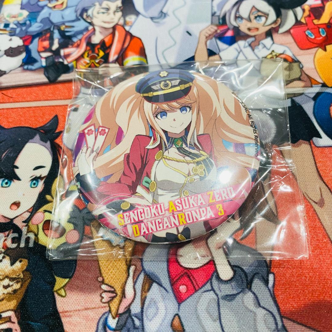 【当日発送】　戦国アスカ　ダンガンロンパ3コラボ　江ノ島盾子　缶バッジ ①