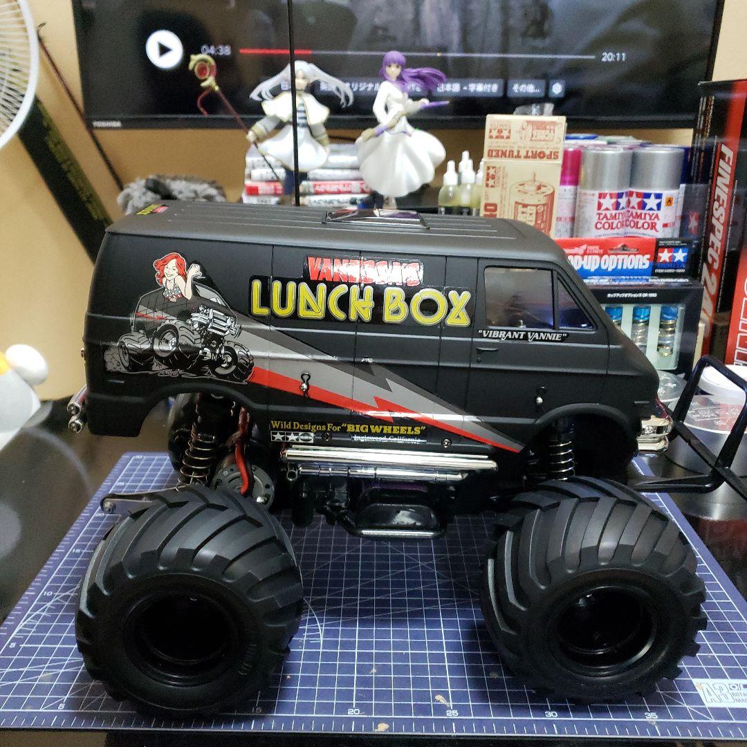タミヤ 1/12 ランチボックス ブラックエディション ESC サーボ付き