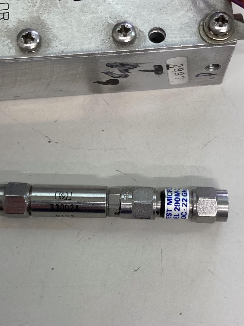 HP8595Aから取り出したコムジェネレータユニット