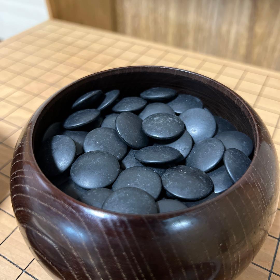 囲碁セット　木製・貝石製