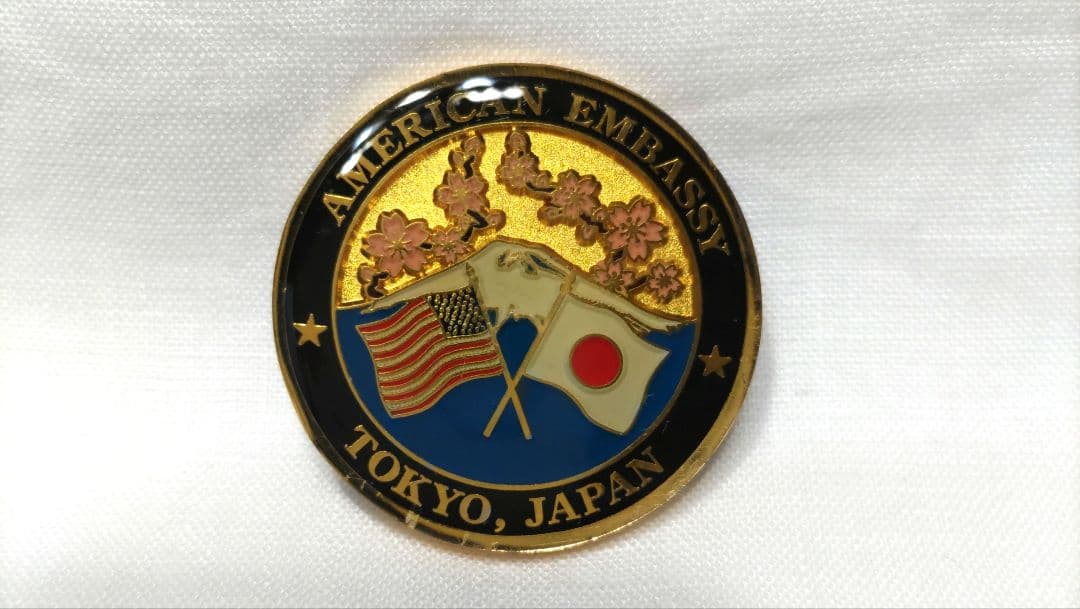アメリカ大使館チャレンジ　記念メダル