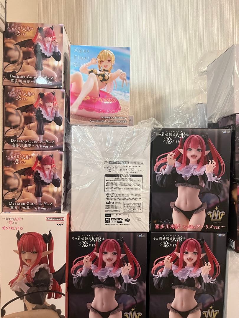 着せ恋 T-most AMP 海夢　フィギュア　まとめ売り　黒江雫　タイクレ限定