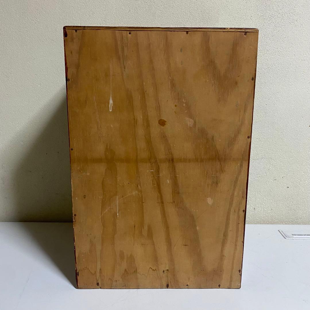 昭和レトロ 5段小物入れ 引き出し 木製 古道具 古民家 ビンテージ エイジング