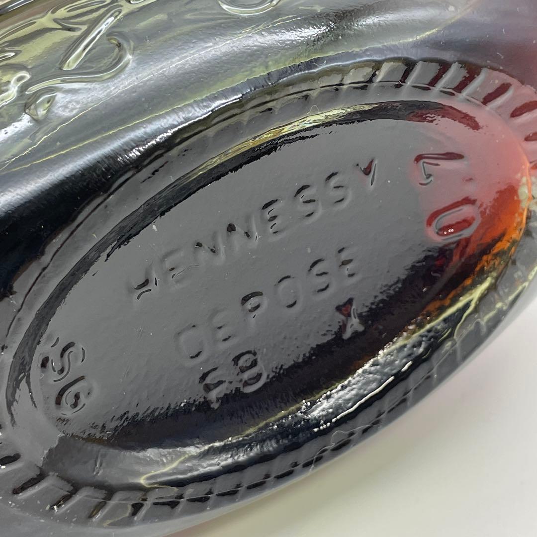 ヘネシー　金キャップ　グリーンボトル　ブランデー　XO