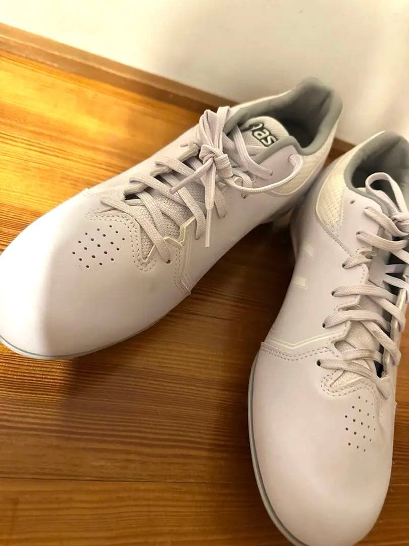 asics ホワイト 硬式 スパイク