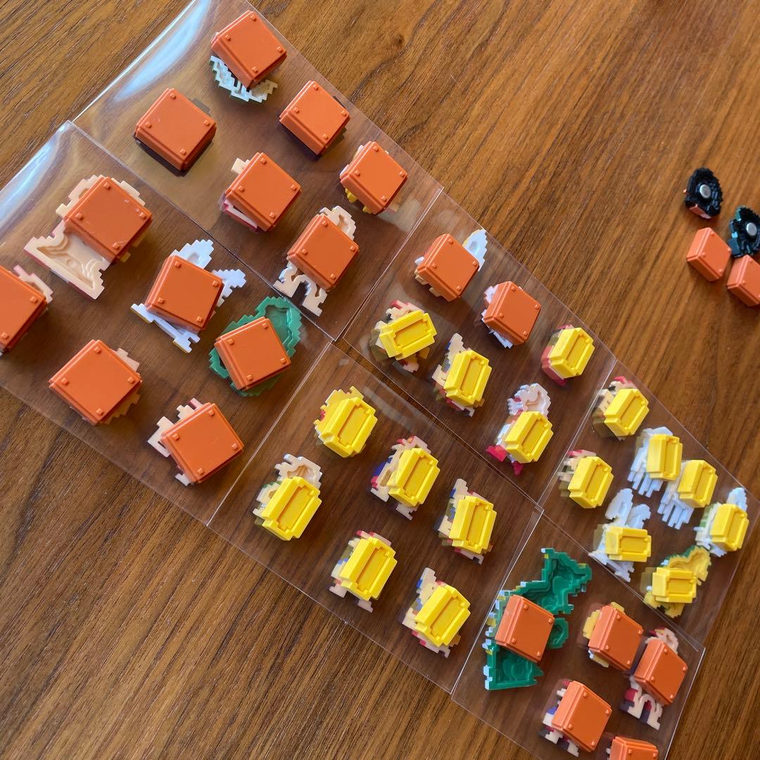 スーパーマリオブラザーズ　ステージフィギュア　12種　マグネットフィギュア