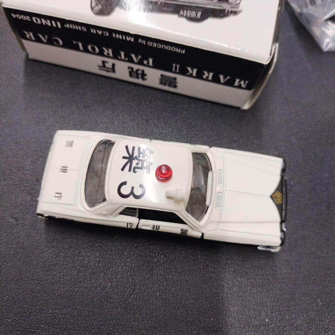 2台セット マークII ブルーバード910 パトロールカー イイノ特注