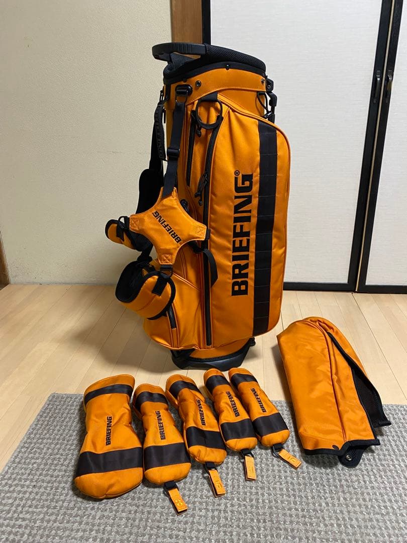 週末値引き❗️良品ブリーフィングBRIEFING CR−4 オレンジ