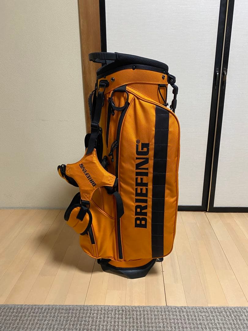 週末値引き❗️良品ブリーフィングBRIEFING CR−4 オレンジ