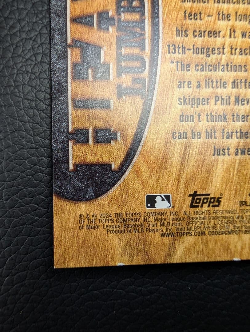 【超希少】大谷翔平 2024 Topps Heavy Lumber #HL-9