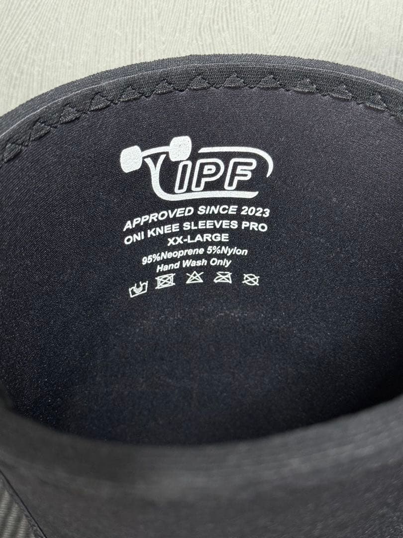 ONI ニースリーブPRO IPF公認 膝サポーター 鬼プロ S級品 XXL