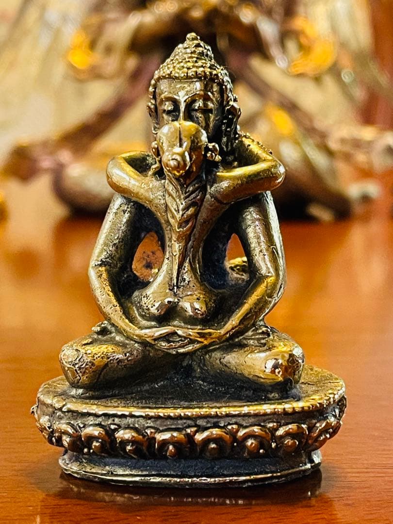 チベット密教 秘仏 シャクティ 歓喜仏　ヤブユム像　仏像 仏陀　釈迦　一点物