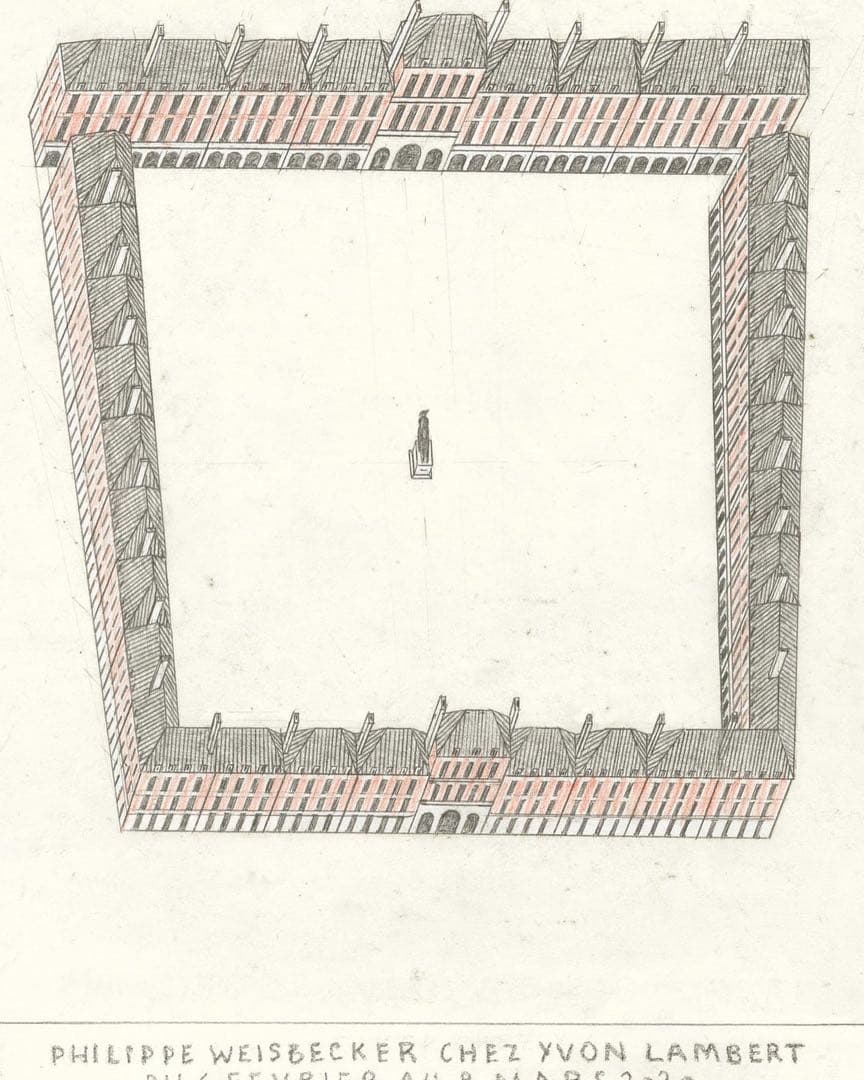 【フランス限定】額装付き『フィリップ・ワイズベッカー』展示2020希少ポスター