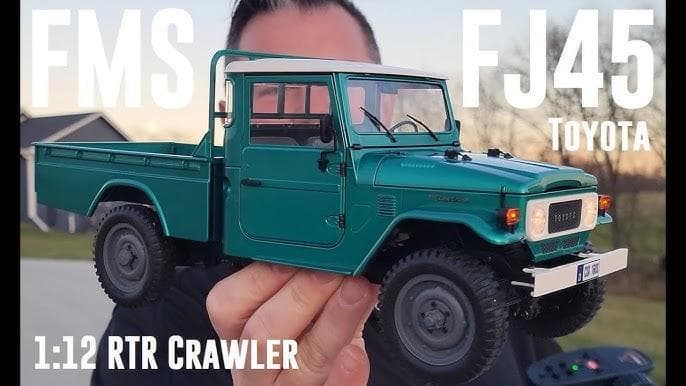 【新品】FMS トヨタ ランドクルーザー FJ45 ピックアップ 1/12