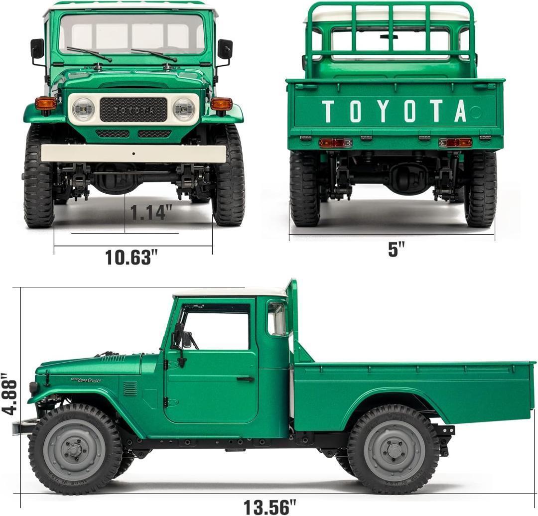 【新品】FMS トヨタ ランドクルーザー FJ45 ピックアップ 1/12