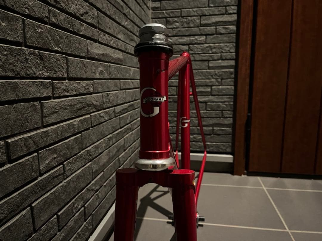 【ぶりゃい】georama njs フレームセット BB付き ピスト 競輪