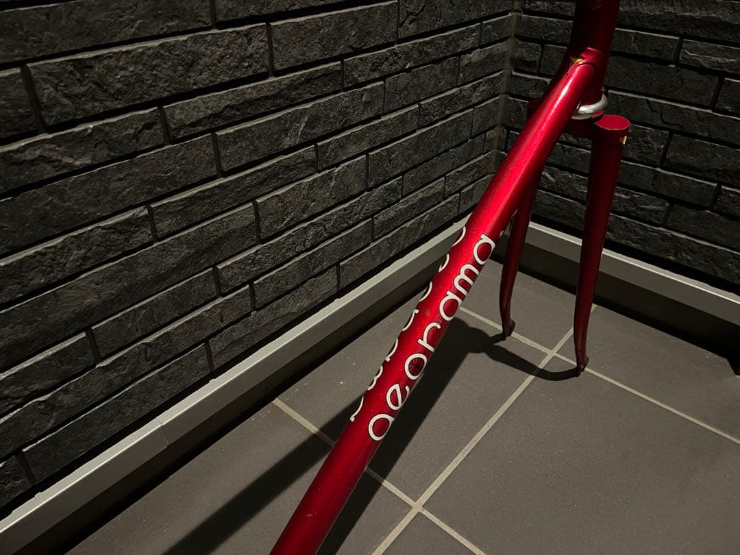 【ぶりゃい】georama njs フレームセット BB付き ピスト 競輪