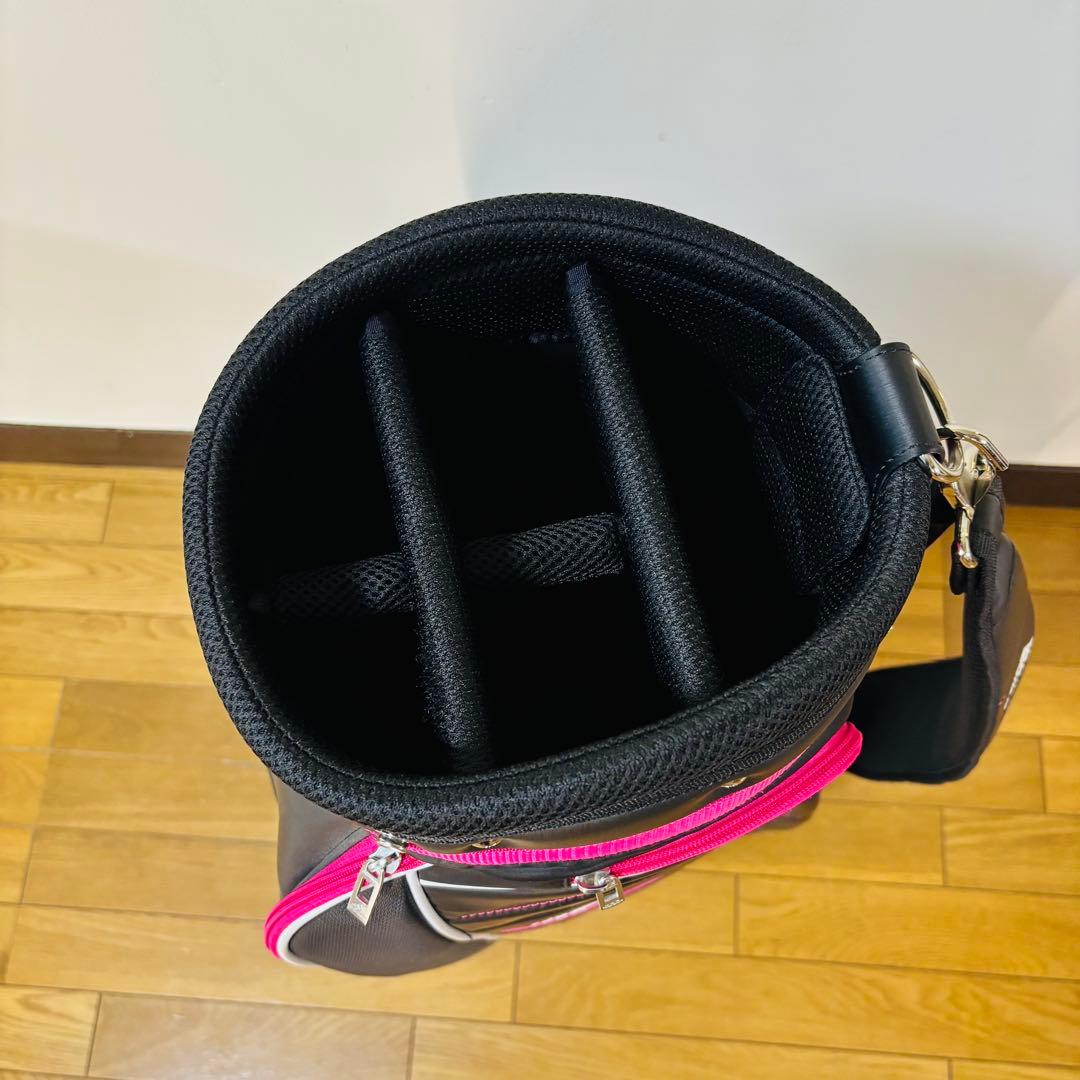 【ほぼ未使用品】adidas アディダス　レディースキャディバッグ 送料込み