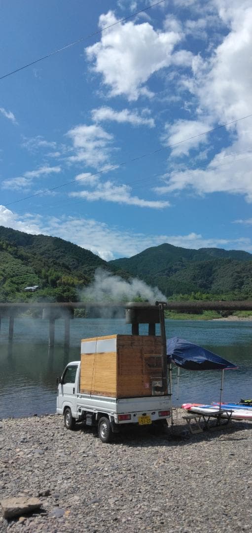 軽トラサウナ