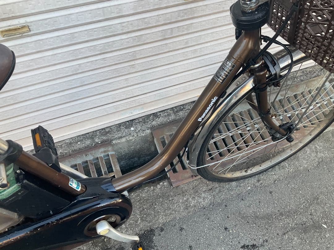パナソニック最新機種電動アシスト自転車viviDX26インチブラウンボディー