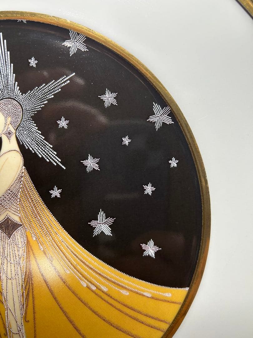 エルテ 『ニューヨーク、ニューヨーク』ファイン チャイナ 1990年 署名入