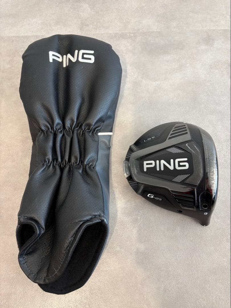 PING（ピン）G425 LST ドライバー 9° ヘッドのみ ヘッドカバー付き
