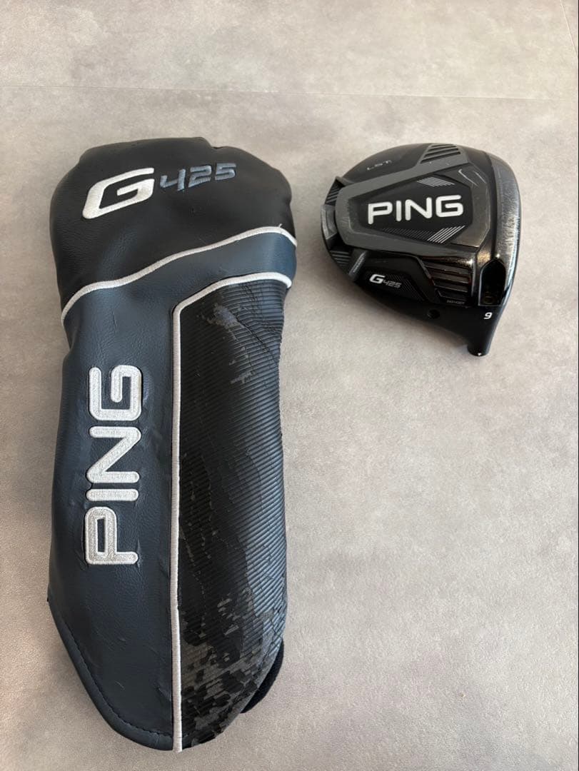 PING（ピン）G425 LST ドライバー 9° ヘッドのみ ヘッドカバー付き
