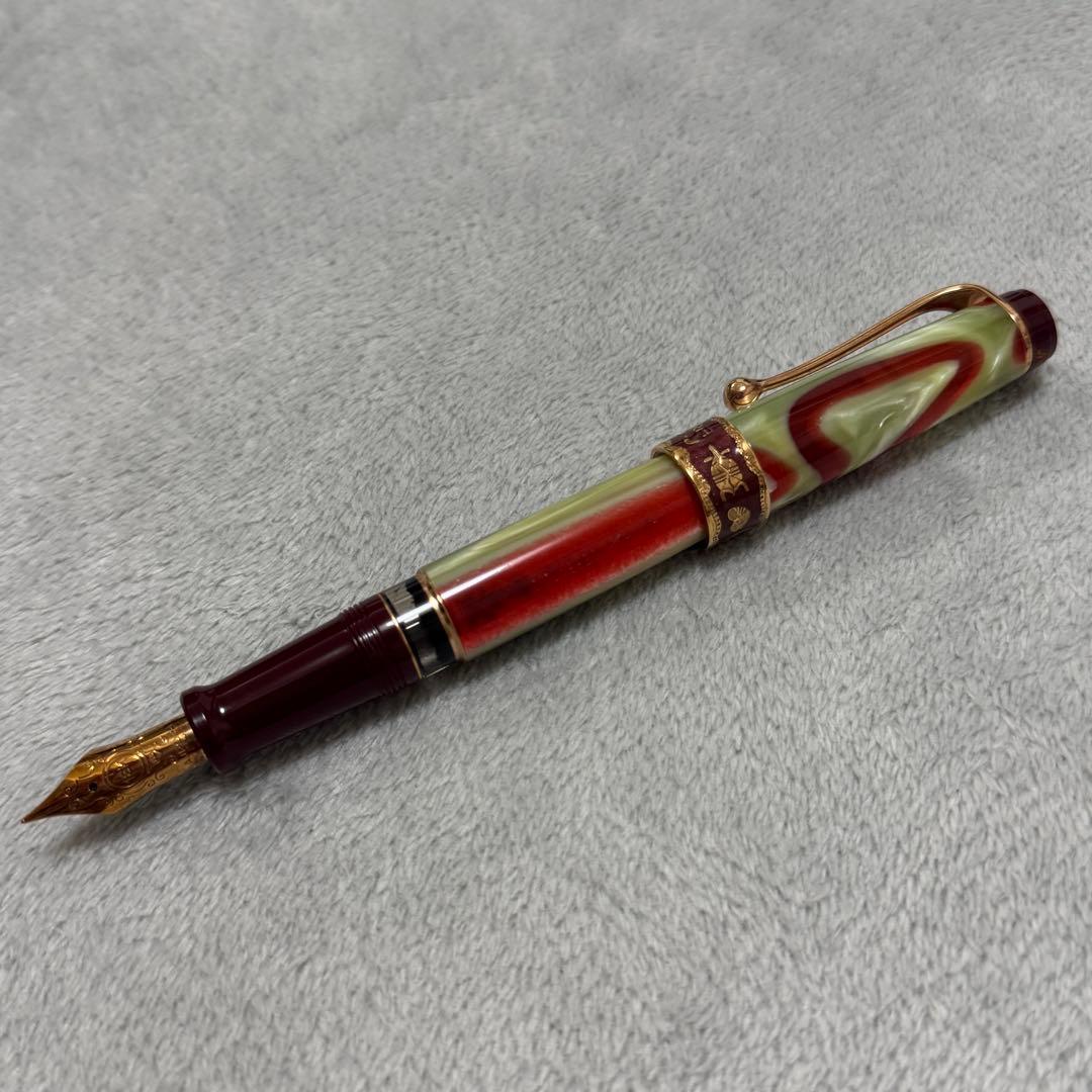 AURORA 18K 万年筆 イタリア製 オセアニア